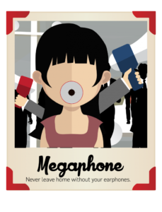 megaphone-commuter